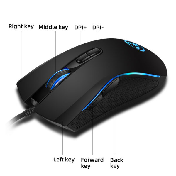 Mouse/Ratón Alambrico | Gaming Scorpion - Imagen 3