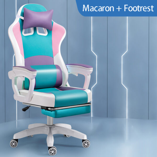 Household Comfortable Ergonomics Game Liftable Electric Racing Chair - Imagen 10