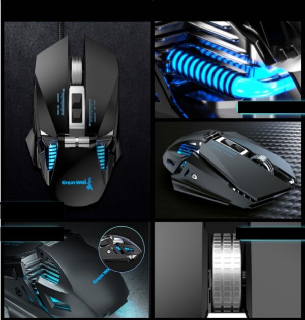 Dedicated Mouse For Mechanical Gaming Wired Games - Imagen 6