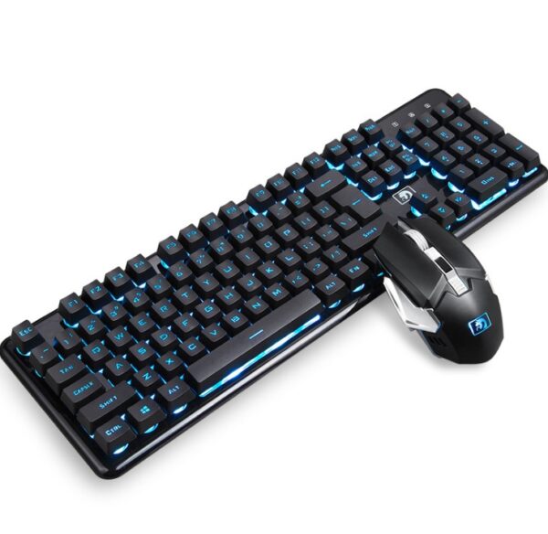 Wireless charging light gaming keyboard and mouse set mechanical feel - Imagen 3