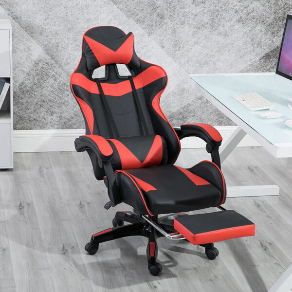 Computer Chair Internet Coffee Competition Seat Of Racing Car Home Gaming Live Anchor - Imagen 3