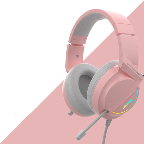 Head-mounted  Headset Heavy Bass Listening Position Discrimination Gaming Full Cover - Imagen 2