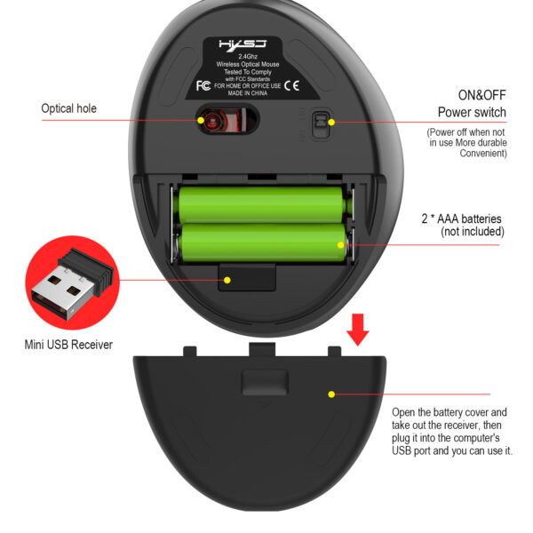 2.4GWireless mouse - Imagen 4