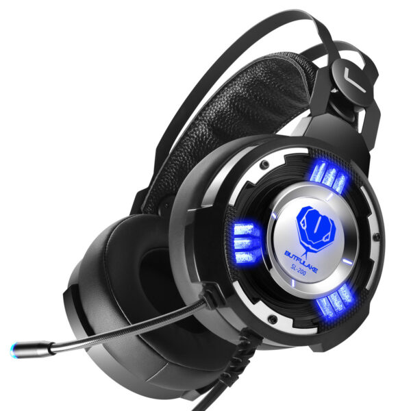 BUTFULAKE SL-200 gaming headset headset computer gaming headset USB7.1 desktop with bass - Imagen 4
