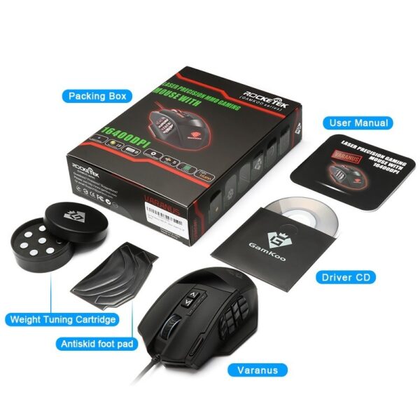 RGB backlit gaming mouse - Imagen 3