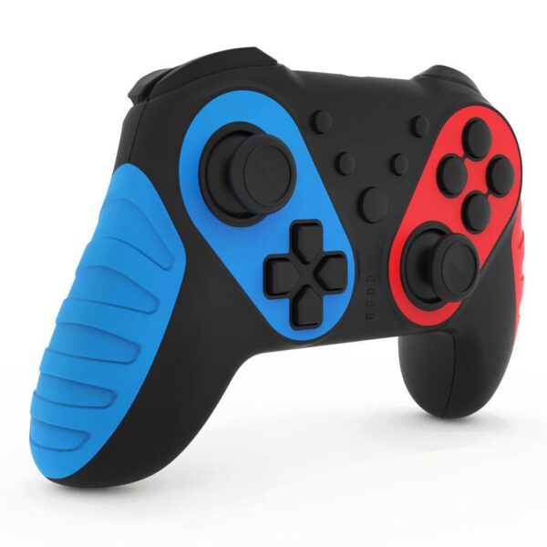 Red and blue wireless Bluetooth gamepad - Imagen 4