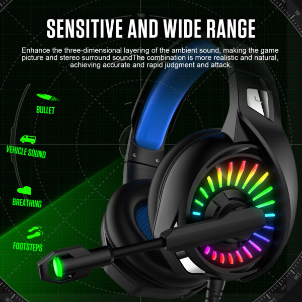 Head-mounted gaming headset - Imagen 3