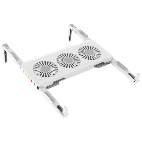 Portable Slim Smart Laptop Cooling Pad USB 3 Fans Gaming Laptop Cooler Fan For 17 Inch Cooler Plug Play For Notebook PC Laptop - Imagen 4