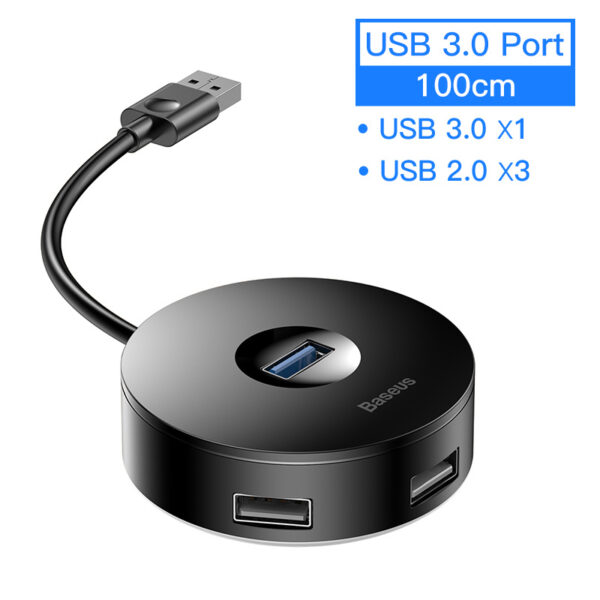 hub notebook usb adapter hub round box - Imagen 8