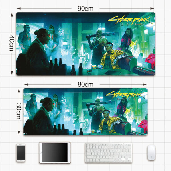 Gaming laptop keyboard pad table mat - Imagen 3