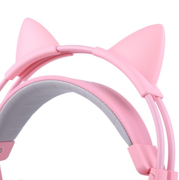 G951 Gaming Headset USB 7.1 Virtual Surround Sound Headsets LED Cat Ear Headphones - Imagen 7