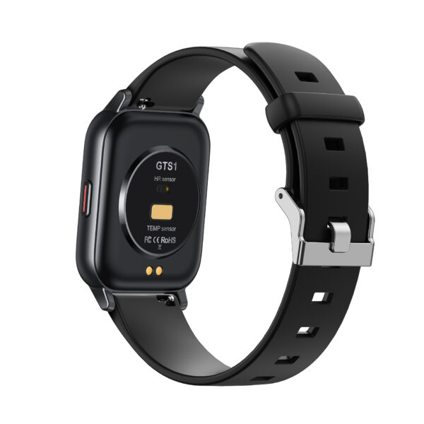 Body Temperature Push Heart Rate Alarm Pedometer Waterproof Smart Watch - Imagen 7