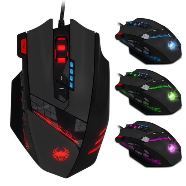 Reliable Hotselling Gaming Mouse Zelotes C-12 Programmable B - Imagen 2