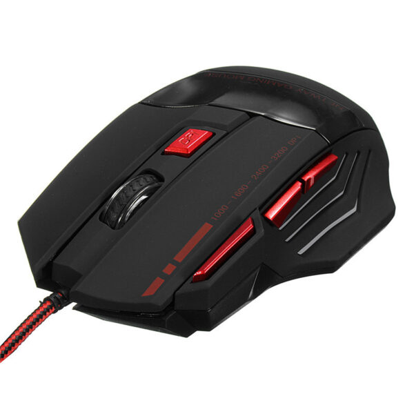 7 color wired gaming mouse - Imagen 3