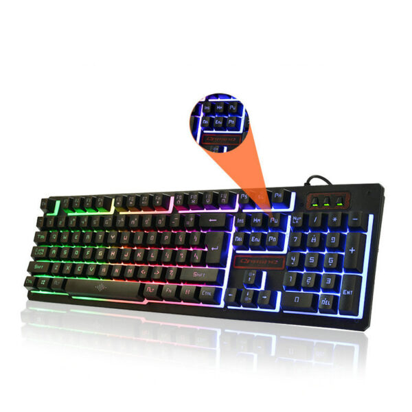 K13 gaming keyboard and mouse set - Imagen 2