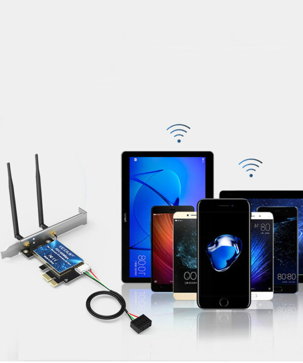 Dual-band PCI-E wireless network card - Imagen 5