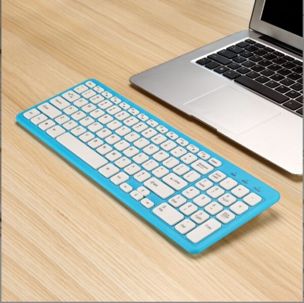 Wireless Keyboard Office Gaming Laptop Universal - Imagen 3