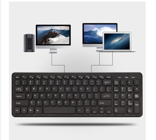 Wireless Keyboard Office Gaming Laptop Universal - Imagen 5
