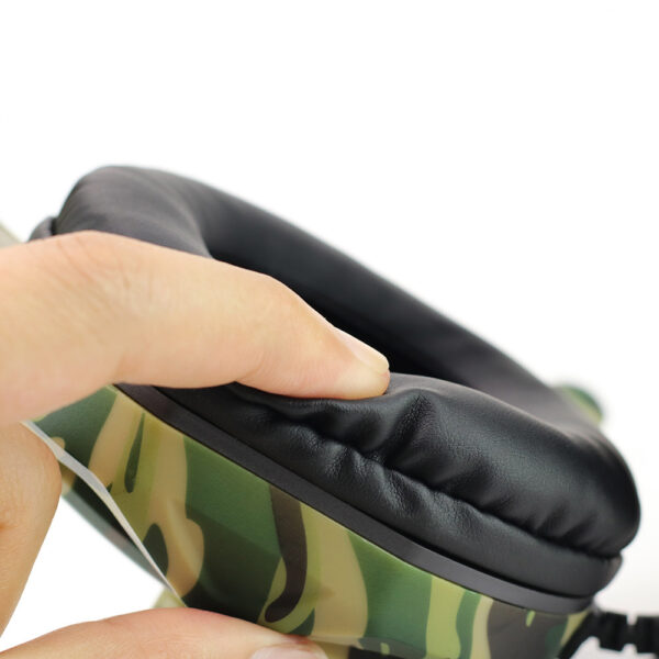Fashion Wired Gaming Camouflage Headset - Imagen 2