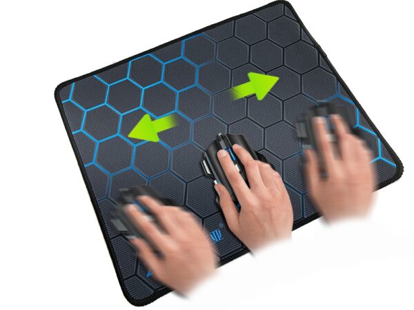 Custom cute cartoon silk cloth natural rubber mat - Imagen 3