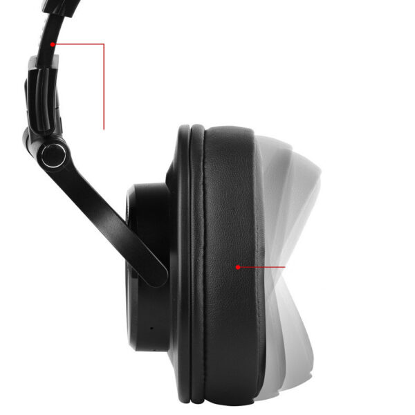 Head-mounted wireless bluetooth monitor headset - Imagen 2