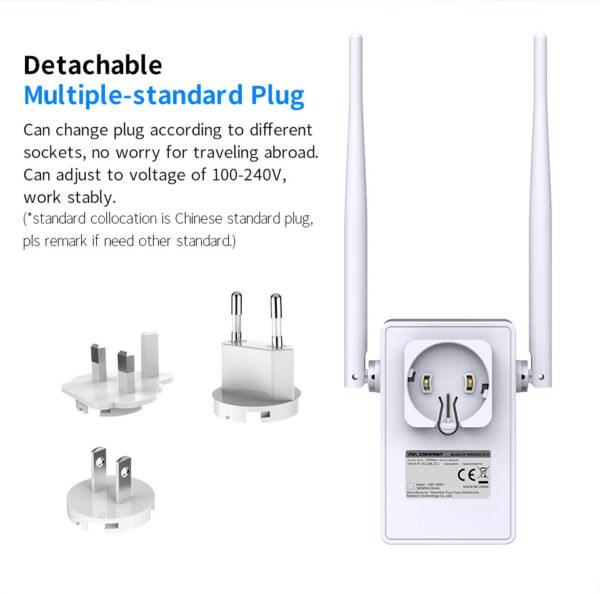 Dual-band 1200-megabit wireless relay router - Imagen 10