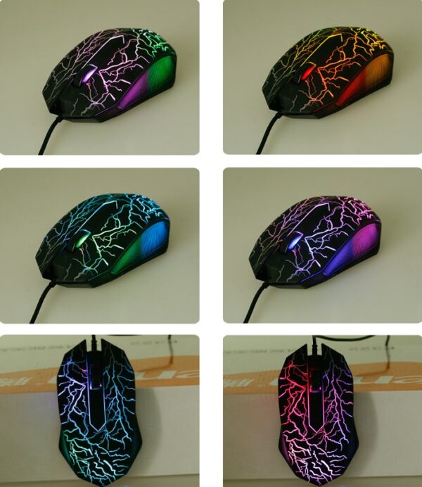 USB Wired Optical Gaming Mouse Game Mice - Imagen 6