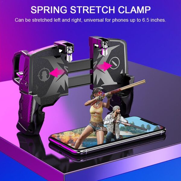 Phone Game Shooter Shutter Button PUGB Controller Gamepad Joystick - Imagen 7