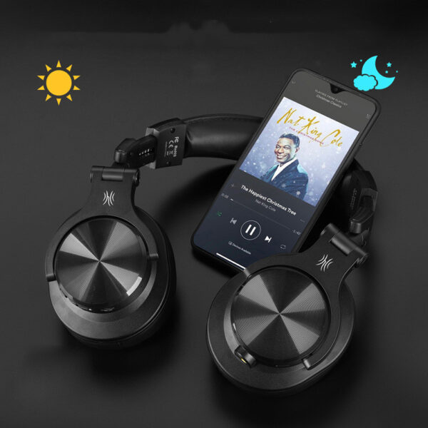 Head-mounted wireless bluetooth monitor headset - Imagen 3