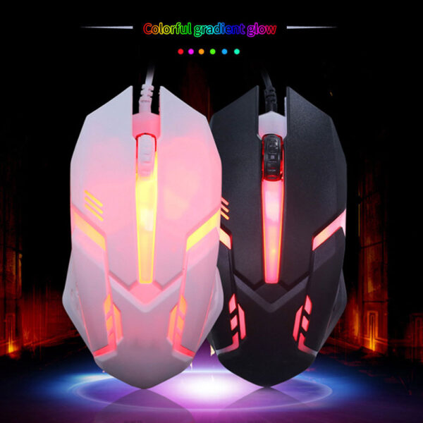 Mouse Wireless Profesional | Gaming Mouse Colorful S1 Wired - Imagen 2