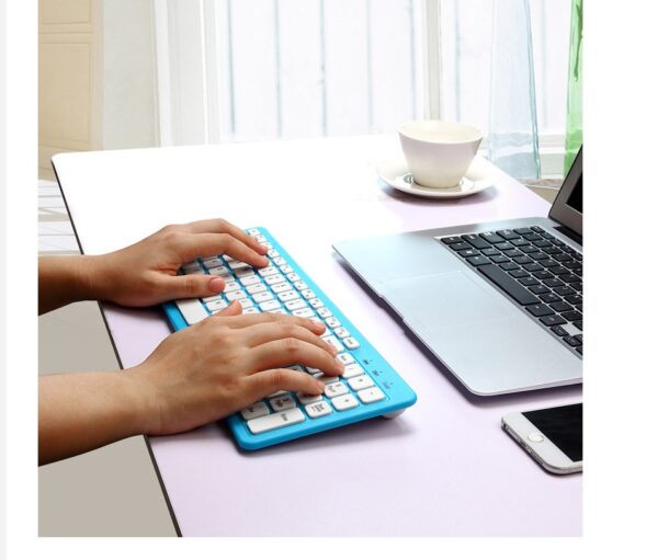 Wireless Keyboard Office Gaming Laptop Universal - Imagen 8
