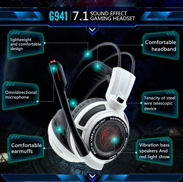 Somic g941 gaming headset - Imagen 4