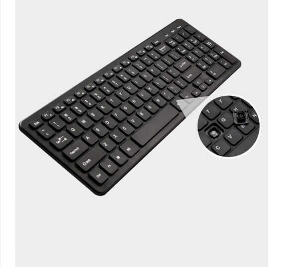 Wireless Keyboard Office Gaming Laptop Universal - Imagen 7