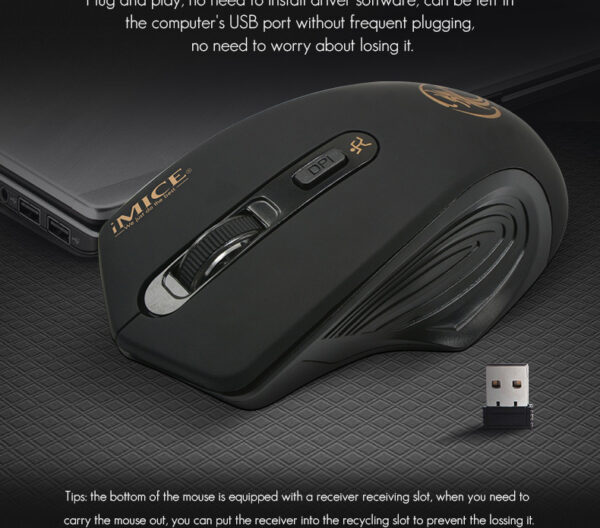 Mouse/Ratón Alambrico | Gaming IMICE - Imagen 5