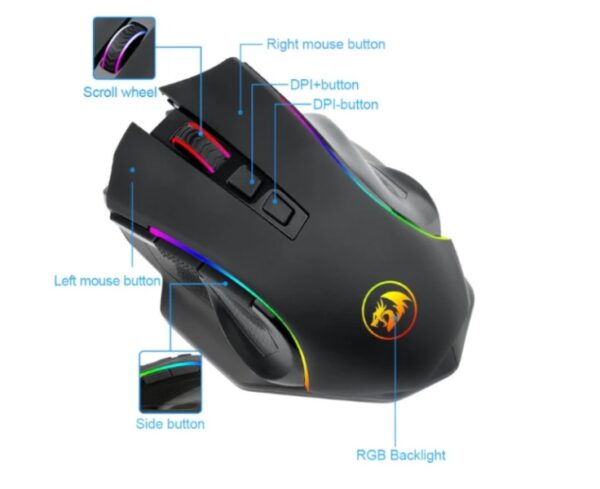 Mouse/Ratón Alambrico | Gaming Fashion M602 - Imagen 2
