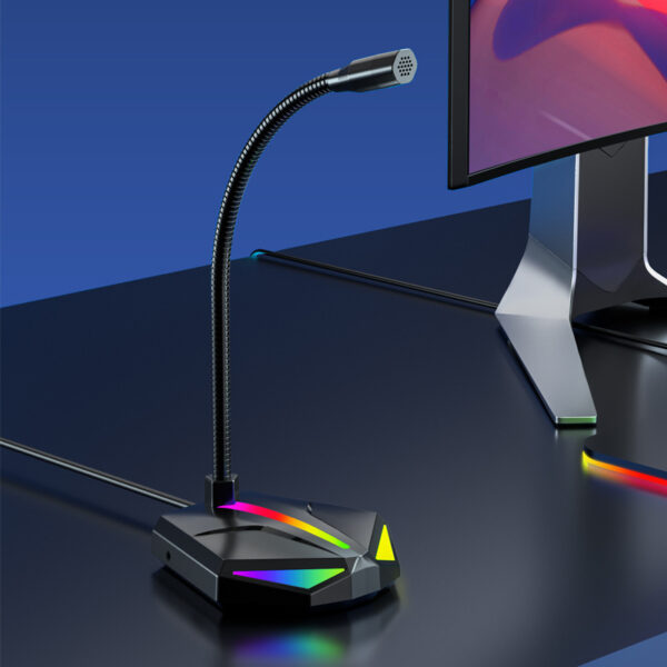 Computer Microphone Microphone Game Voice Laptop USB - Imagen 4