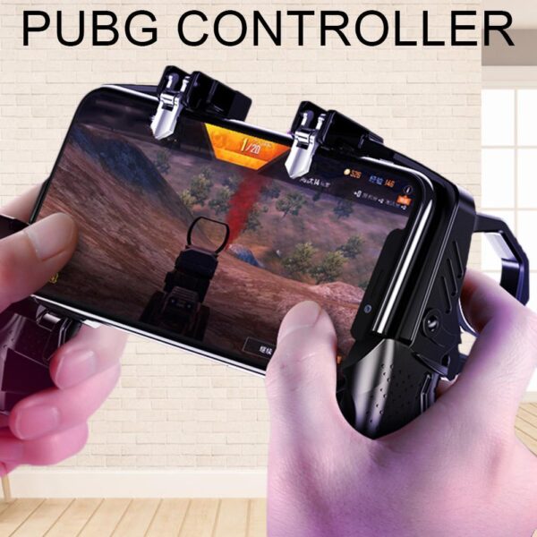 Phone Game Shooter Shutter Button PUGB Controller Gamepad Joystick - Imagen 3