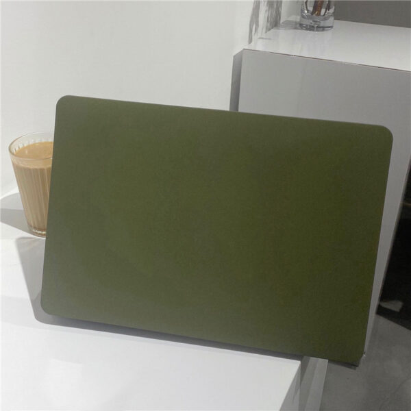 MacBook Notebook Protective Shell Quicksand Army Green - Imagen 3