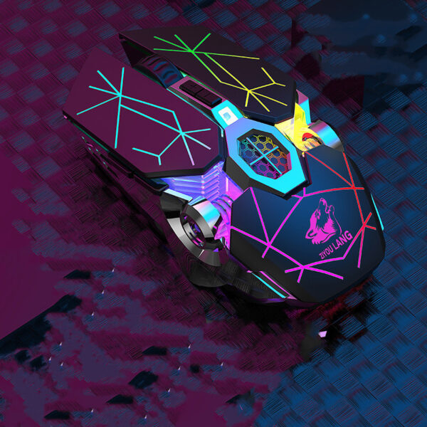 Wireless Charging Gaming Mouse Silent Water-cooled Luminous - Imagen 2