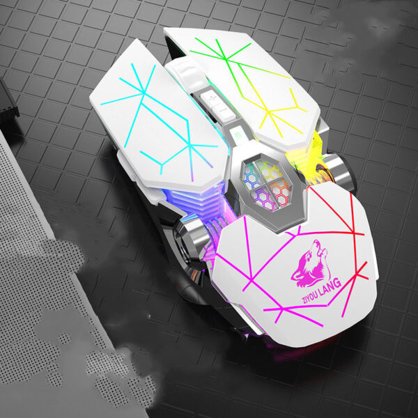 Wireless Charging Gaming Mouse Silent Water-cooled Luminous - Imagen 4