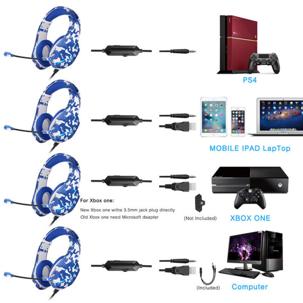 Eat Chicken Mobile Phone Gaming Computer Headset - Imagen 5