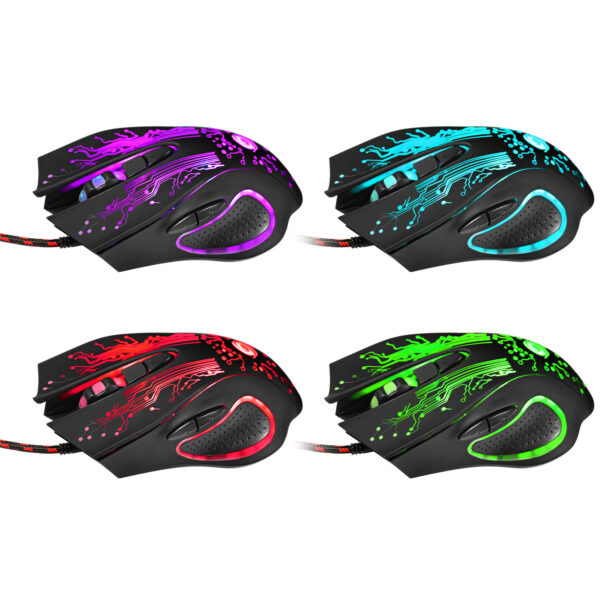 Mouse/Ratón Alambrico | Gaming JWPY - Imagen 5