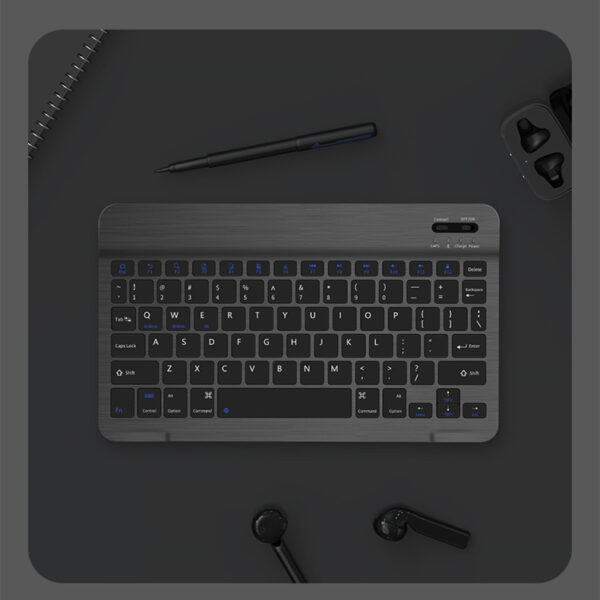 Tablet Notebook Wireless Keyboard And Mouse Set Bluetooth - Imagen 5