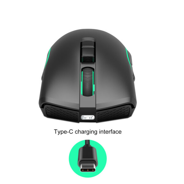 Rechargeable Interface, Seven-button Gaming Mouse, Fast Charging Mouse - Imagen 3