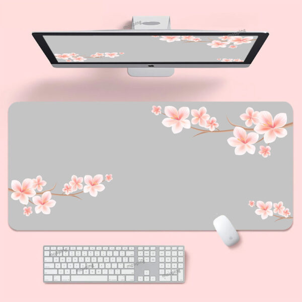 New Natural Rubber Gaming Keyboard Mouse Pad - Imagen 2