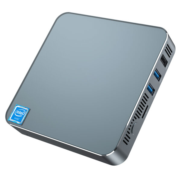 Soyeer Metal Case Mini PC Intel Apollo Lake N3350 J3455 CPU Up to 2.40GHz AK7 2HDMI Dual Band WIFI and Screen Display Office PC - Imagen 3