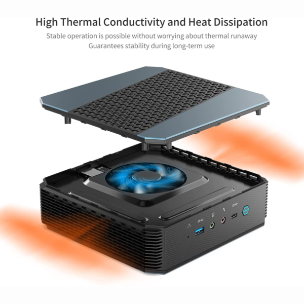 Mini PC AMD R9 5900HX Octa core - Imagen 3