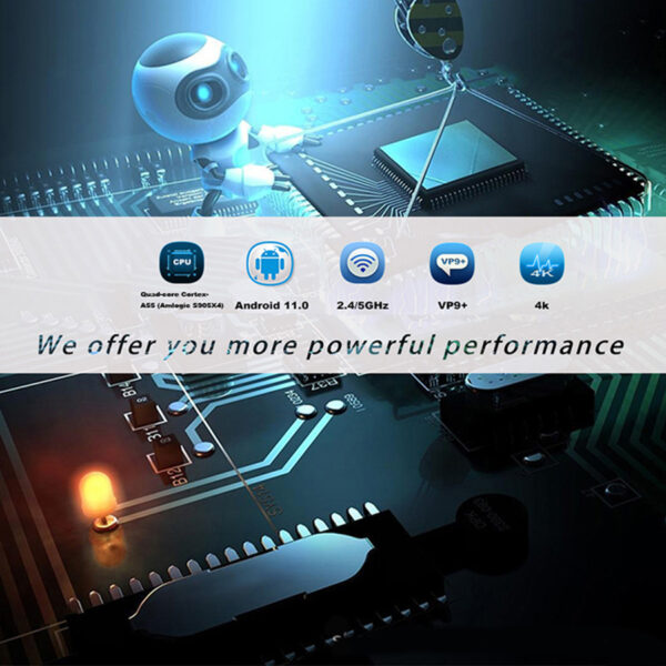 TV Box A95X F4 Android 11 - Imagen 5