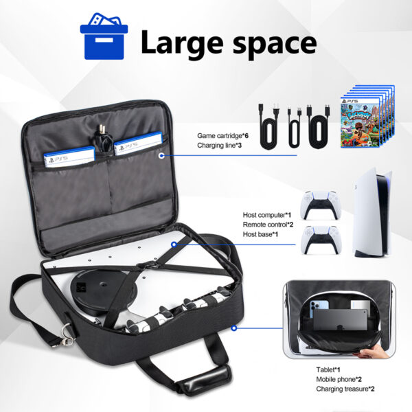 Portable Bag Case for Sony Playstation 5 - Imagen 2