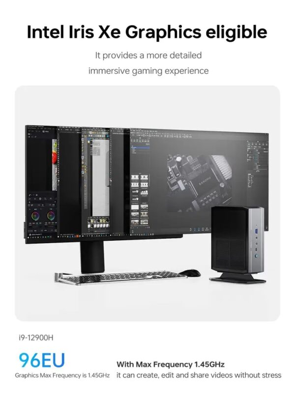 Mini Pc NAD9 | Intel Core i9 12900H - Imagen 3